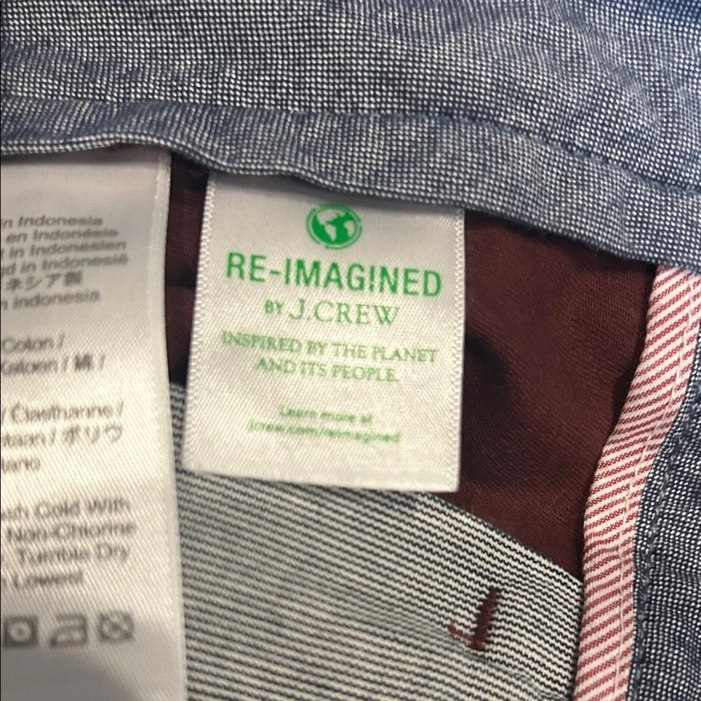 J. Crew Men's Chinos in Burgundy 30